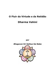 SelfLess Bhajan - Organização Sri Sathya Sai no Brasil