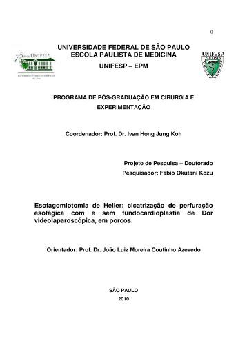 Tese de mestrado fisica