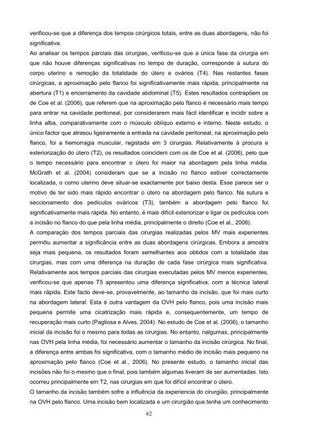 Estudo comparativo da ovariohisterectomia felina com incisao no ...