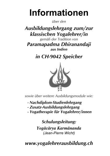 Dokumentation als pdf-Datei - Kriya Yoga