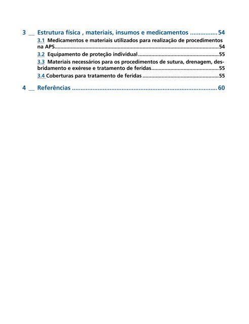 Caderno de Atenção Primária - Procedimentos