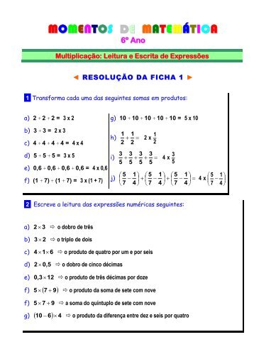 Ficha Resolvida - cmcmc