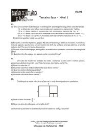 3ª fase - Unesp