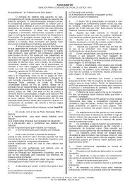 FACULDADE IDC As questões de 1 a 14 referem-se ao texto abaixo ...