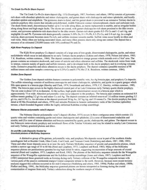 Metallogenesis and Tectonics of the Russian Far East, Alaska, and ...