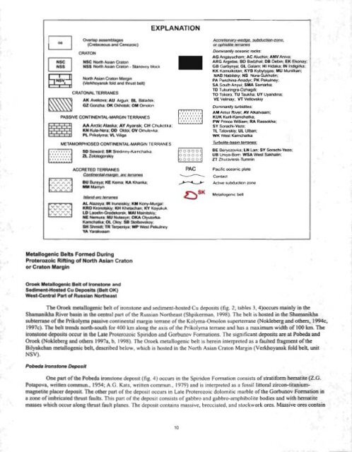 Metallogenesis and Tectonics of the Russian Far East, Alaska, and ...