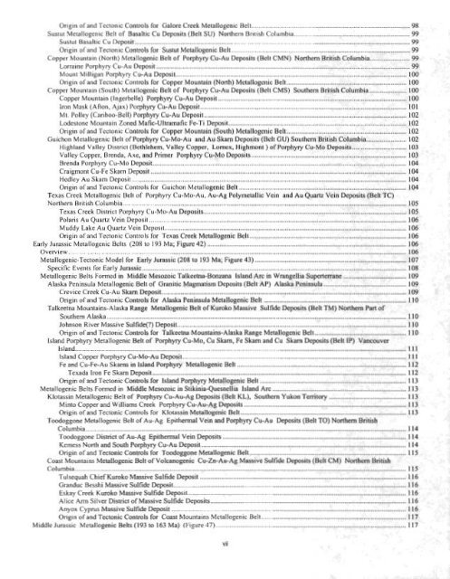 Metallogenesis and Tectonics of the Russian Far East, Alaska, and ...