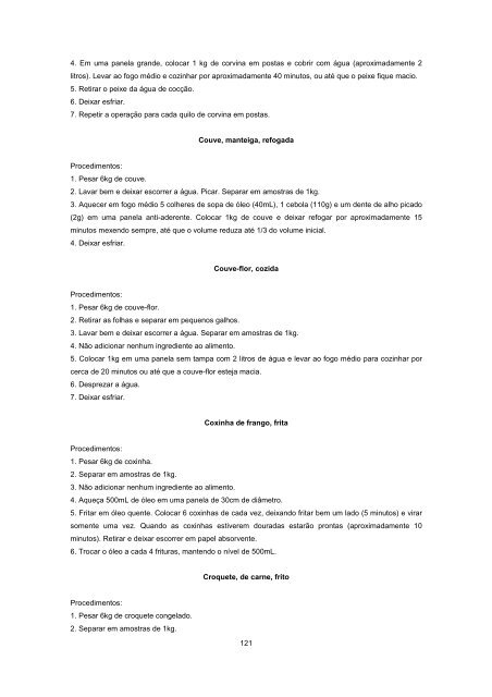 Tabela Brasileira de Composicao de Alimentos - TACO 4 ... - Unicamp