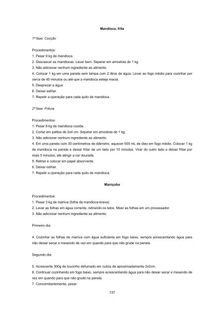 Tabela Brasileira de Composicao de Alimentos - TACO 4 ... - Unicamp