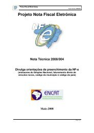 Nota Técnica 2008.004 - Portal da Nota Fiscal Eletrônica