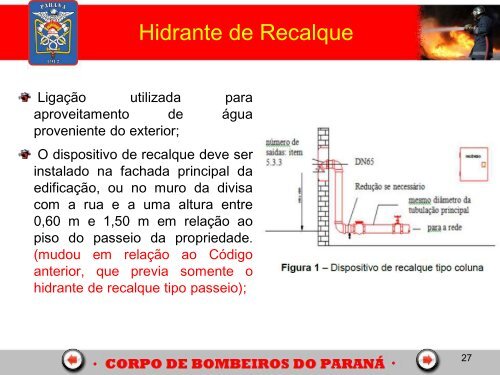 Sistema Fixo e Móvel - Corpo de Bombeiros de Cascavel