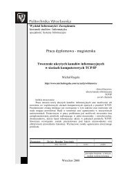 Praca dyplomowa - magisterska - IPSec