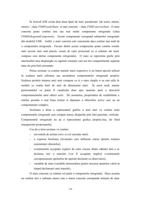 Tehnici de implementare a concurentei în analiza si proiectarea ...