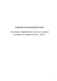 Etalonarea termometrelor din sticlă cu mercur - temperature.ro