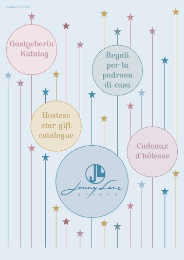 Gastgeberin - Katalog Hostess star gift catalogue ... - Jennylane.com