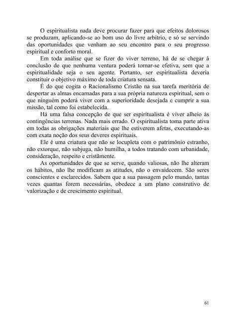 Ao Encontro de Uma Nova Era - Racionalismo Cristão