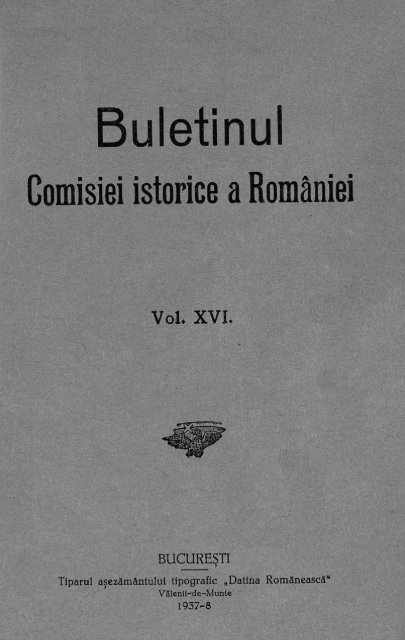animation Bad luck incomplete Buletinul Comisiei istorice, vol. 16.pdf