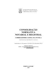 consolidação normativa notarial e registral - Tribunal de Justiça do ...