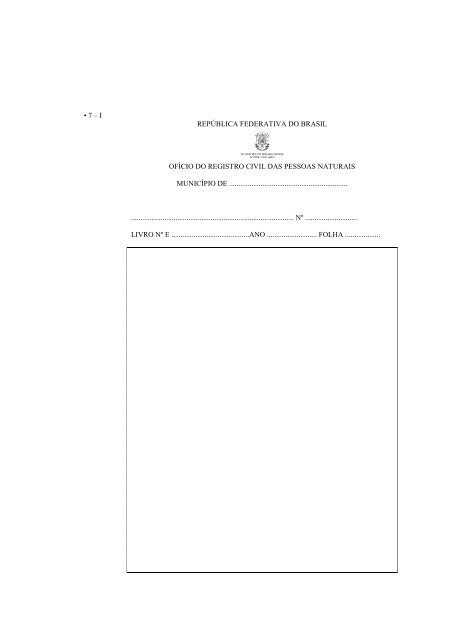 consolidação normativa notarial e registral - Tribunal de Justiça do ...