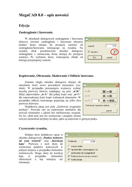 Megacad 80 Opis Nowości