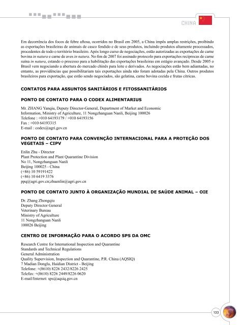 Notas Metodológicas - Ministério da Agricultura