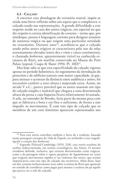 O TeaTrO GreGO em COnTexTO de represenTaçãO - Universidade ...