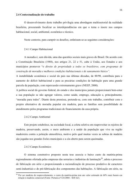 uma proposta de redução do déficit habitacional em