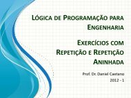 lógica de programação para engenharia exercícios com repetição e ...