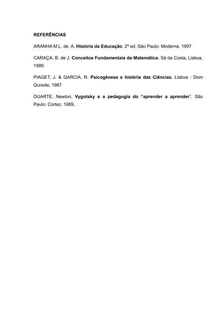 MATEMÁTICA OU MORTEMÁTICA? Reinaldo Gonçalves Moreira ...