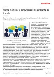 Como melhorar a comunicação no ambiente de trabalho - Universia