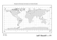 Projeção Cartográfica – Planisfério terrestre - Unemat