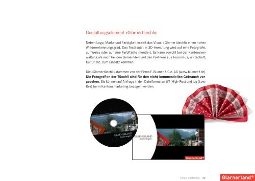 CI/CD Guidelines für den Kanton Glarus. Kantonsmarketing Glarus.