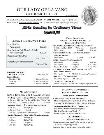 Our Lady of Lavang Parish