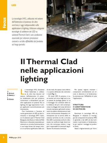 Il Thermal Clad nelle applicazioni lighting - Welt Electronic