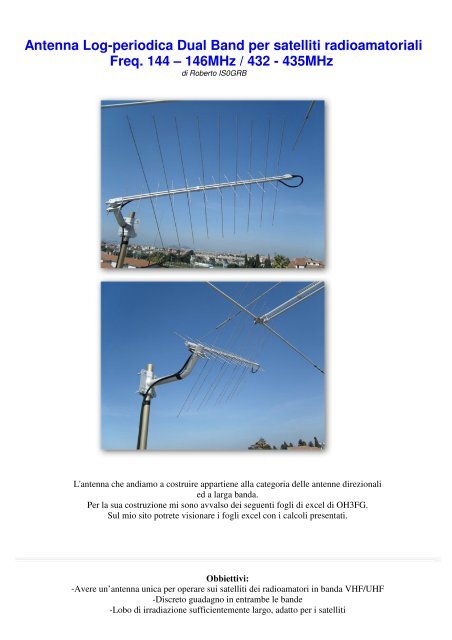 Antenna Log Periodica 100 MHz-12 GHz - Direzionale, Per Test Wireless, EMC E Spettro