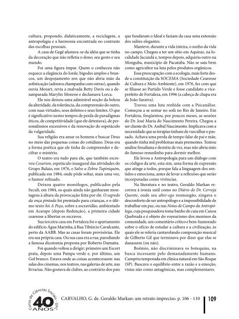 Edição completa - Revista de Ciências Sociais