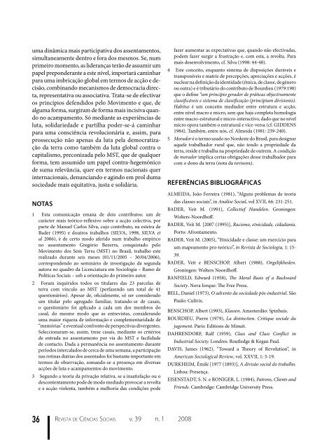 Edição completa - Revista de Ciências Sociais