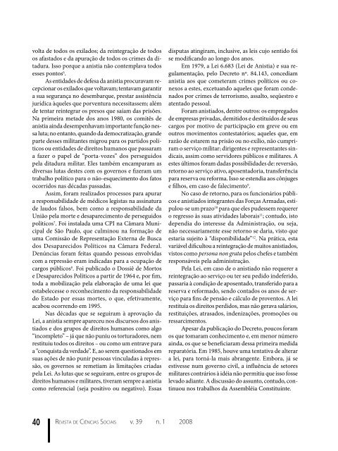 Edição completa - Revista de Ciências Sociais