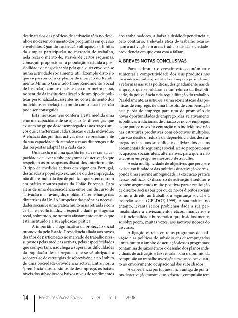Políticas sociais: novas abordagens, novos desafios - Revista de ...
