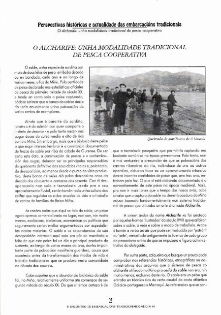 Revista do II Encontro de Embarcacións Tradicionais de Galicia