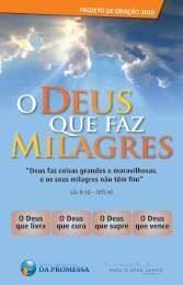 O Deus que faz milagres - Portal IAP