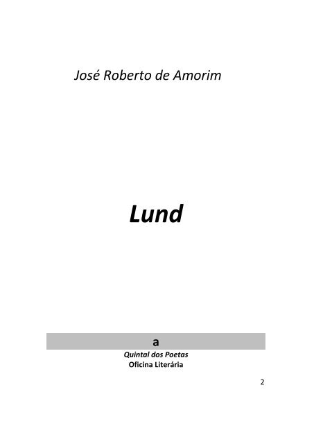 José Roberto de Amorim - Quintal dos Poetas