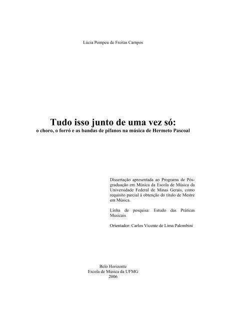 1- INTRODUÇÃO O Dobrado é o gênero musical preferido e , Esquemas  Música