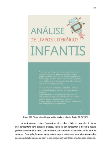 tipografia para livro de literatura infantil - Universidade Federal do ...