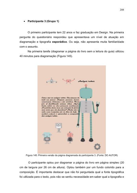 tipografia para livro de literatura infantil - Universidade Federal do ...