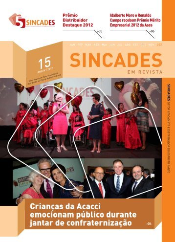 Prêmio Distribuidor Destaque 2012 premia empresas em ... - Sincades