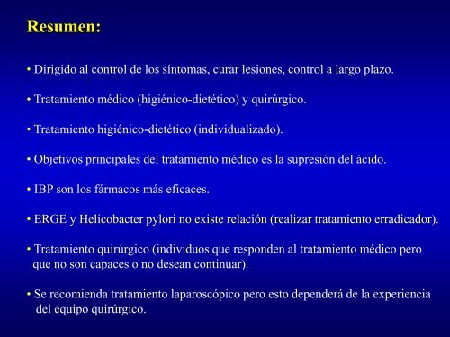 ERGE: Tratamiento Quirúrgico - Clínica de Gastroenterología.