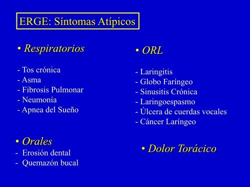 ERGE: Tratamiento Quirúrgico - Clínica de Gastroenterología.