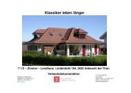 Pläne UG - Zellweger Architekten AG