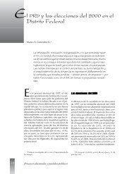 PRD y las elecciones del 2000 en - El Cotidiano en Linea